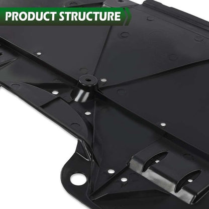 Solid Spare Fit For 2018-2022 Toyota Camry Front Engine Splash Guard Shield Plastic Black