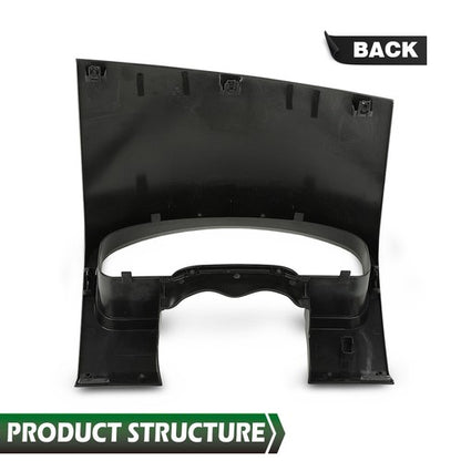 Solid Spare Instrument Cluster Speedometer Dash Bezel Trim Gray Fit For 04-08 Ford F-150