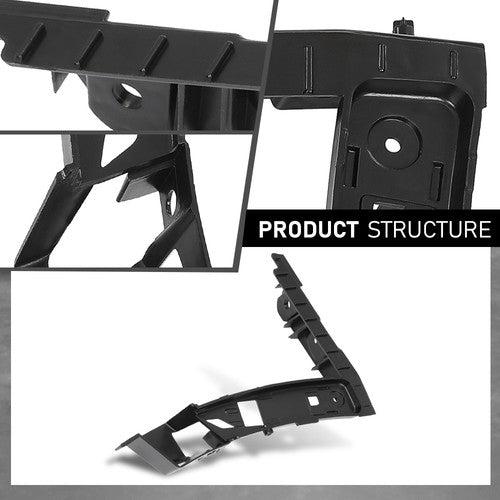 Solid Spare Fit For 2017-2020 Lincoln MKZ Front Bumper Retainer Bracket Left HP5Z17C947D