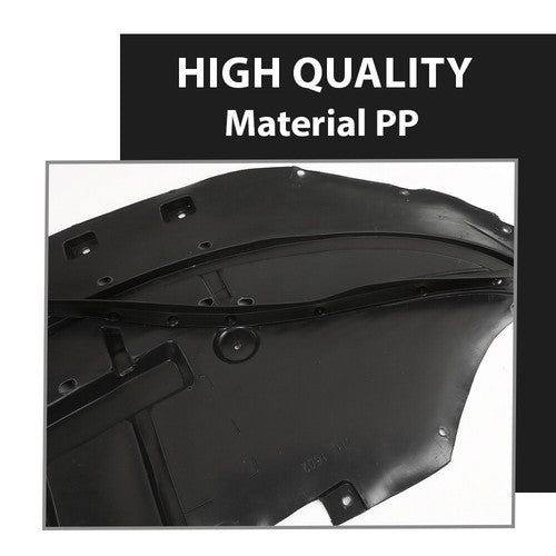 Solid Spare Fit For Ford Mustang 2015 2016 2017 Under Engine Splash Shield Radiator Cover