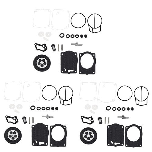 Solid Spare Triple Carb Rebuild Kit For Yamaha XL XLT 1200 GP1200R GPr1200 Xl1200 XLT1200 NJ