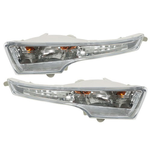 Solid Spare Lens Clear Turn Signal Light Assy For Nissan Altima 2013 2014-2016 LH&RH Pair