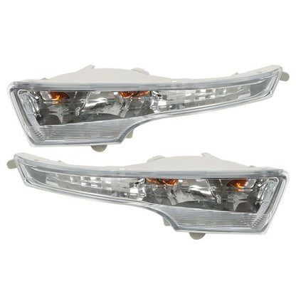 Solid Spare Lens Clear Turn Signal Light Assy For Nissan Altima 2013 2014-2016 LH&RH Pair