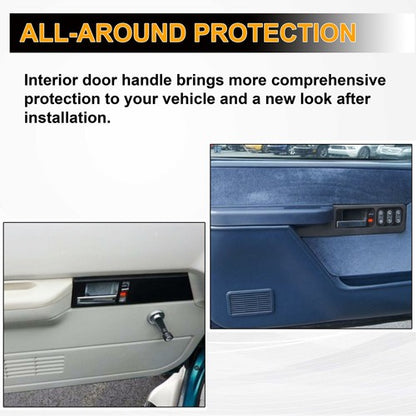 Solid Spare Pair Interior Door Handle For 88-89 94 Chevy GMC C/K1500 Suburban Chrome Lever