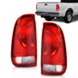 Solid Spare Fit For 97-03 Ford F150/99-07 F250 F350 Super Duty Tail Lights Brake Lamps LH RH