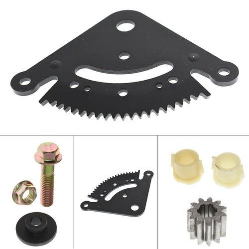 Solid Spare Steering Sector&Pinion Gear W/Bushings for John Deere D100 D105 D110 D120 D125