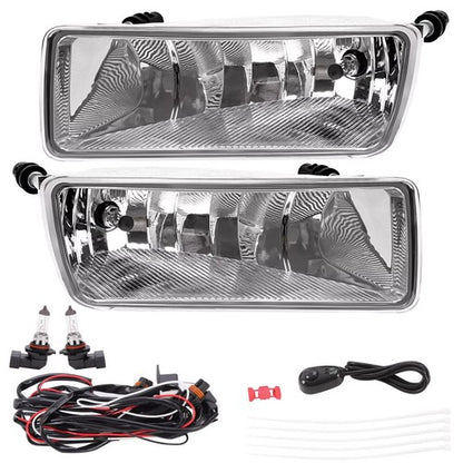 Solid Spare For Ford Explorer 2006-10 & Sport Trac 2007-2010 Fog Lights w/Bulbs+Wiring LH&RH