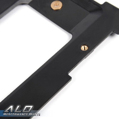 Solid Spare Rear License Plate Mount Frame Holder Bumper Bracket For BMW + 6 SCREWS