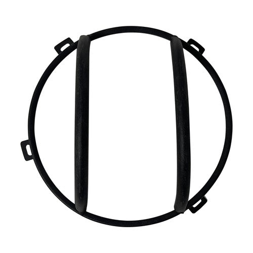 For 2007-2018 Jeep Wrangler JK Black Headlight Headlamp Guard Round Cover Kit