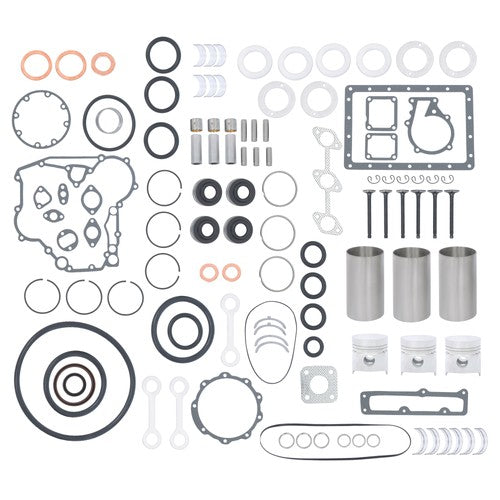 Solid Spare Engine L245 L245DT L245C D1101 Overhaul Rebuild Kit For Kubota Engine Tractor