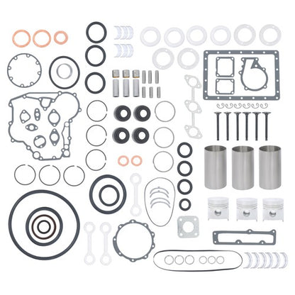 Solid Spare Engine L245 L245DT L245C D1101 Overhaul Rebuild Kit For Kubota Engine Tractor