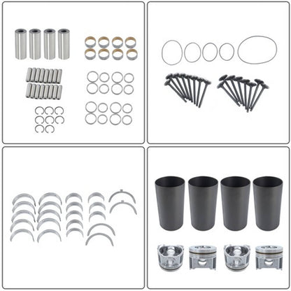 Solid Spare V3800 Overhaul Rebuild Kit For Kubota V3800DI-T V3800T Engine M105S