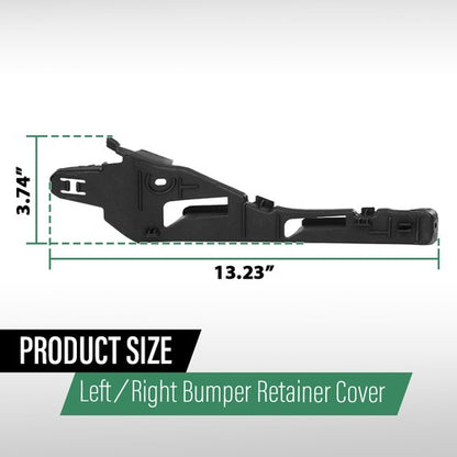 Solid Spare Fit For 2011-2014 Porsche Cayenne Front Bumper Retainer Left & Right Side