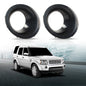 Solid Spare Front Bumper Fog Light Bezel Fit For 2010 2011 2012 2013 2014 Land Rover LR4