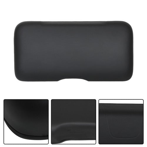 Solid Spare Black Front Seat Bottom and Back Cushion Set For EZGO RXV 2008-Up Golf Cart