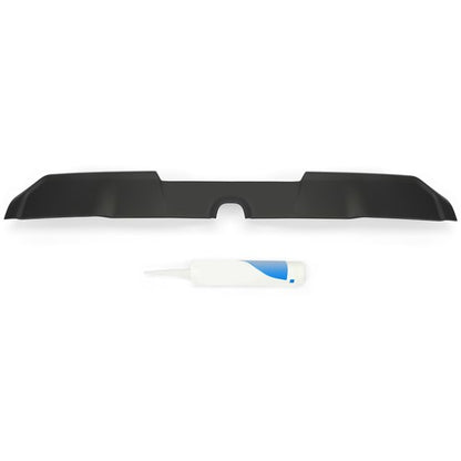 Solid Spare For 2019-2023 24 Dodge Ram 1500 Truck Crew Cab Matte Black Roof Spoiler Wing