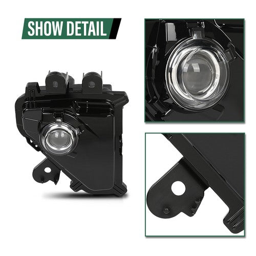 Solid Spare LED Fog Light Driving Lamp Right Passenger Side Fit For 14-23 Lexus GX460 GX400