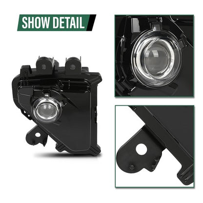 Solid Spare LED Fog Light Driving Lamp Right Passenger Side Fit For 14-23 Lexus GX460 GX400