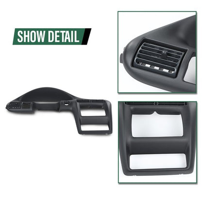Solid Spare Fits Chevy Cavalier 00-05 Dash Panel Dashboard Cover Speedometer Bezel Trim Gray