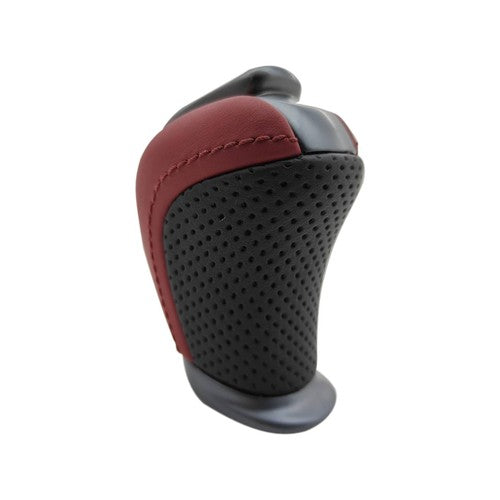 For 2008 2009 2010-2016 GT-R GTR R35 SHIFTER SHIFT LEVER KNOB RED BLACK LEATHER