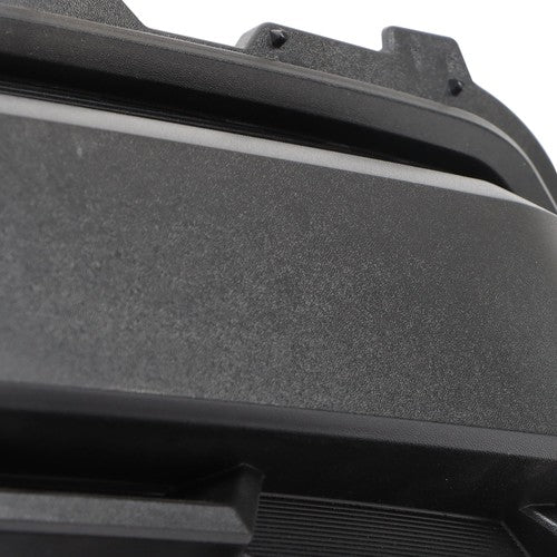 Solid Spare Front Upper Grille Grill W/Camera Hole Black Plastic For Toyota Tacoma 2024-2025