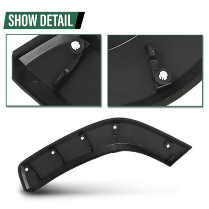 Solid Spare Fit For 19-24 Toyota RAV4 Rear Fender Flare Molding Trim Right Side 75061-0R010