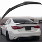 For 2014-2024 Infiniti Q50 M4 Style Rear Trunk Spoiler Wing Carbon Fiber Style