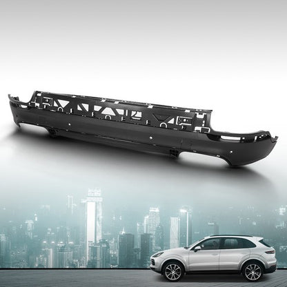 Solid Spare Fit For 2018-2023 Porsche Cayenne Rear Bumper Spoiler Cover Lower Valance