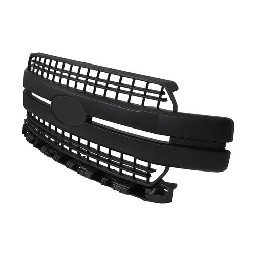 Solid Spare Front Bumper Upper Grille Replacement For Ford F-150 F150 Lariat 2018-2020 Truck