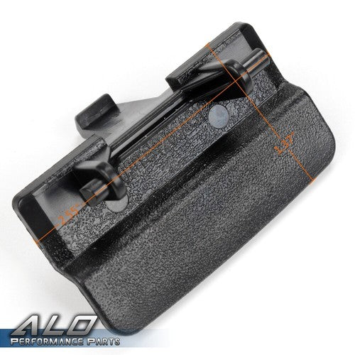 Solid Spare Fit For 2010-2018 Ford F-150 F150 Center Console Jump Seat Lid Latch Black