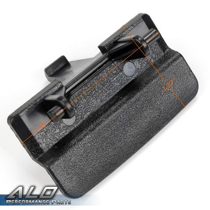 Solid Spare Fit For 2010-2018 Ford F-150 F150 Center Console Jump Seat Lid Latch Black