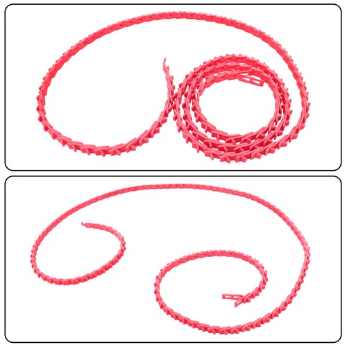 Solid Spare Adjustable Red V Belt 5/8 Inch x 10 Feet , Power Twist V - Belt Type B