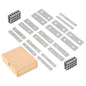 Solid Spare 1 Pair Of 1-2-3 Blocks AND 1/8 X 5" 10 Pair Of Precision Parallel Set