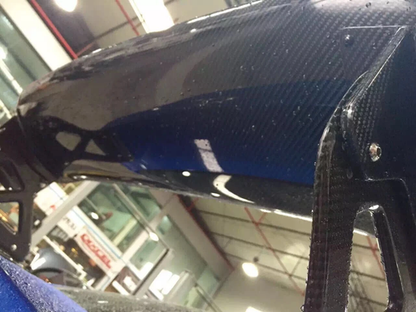 Carbon Fiber Trunk Street Spoiler Wing For 2007 2008-2014 Subaru GVF STI V-SR GT