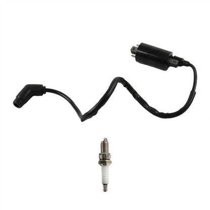 Solid Spare For Yamaha Raptor 700 Raptor 700R YFM700R 2006-2018 Ignition Coil w/Spark Plug