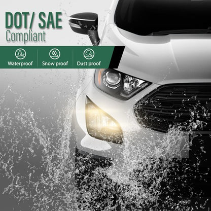 Solid Spare Fit For 18-22 Ford EcoSport Front Bumper Fog Lights Driving Lamps W/ Bulbs