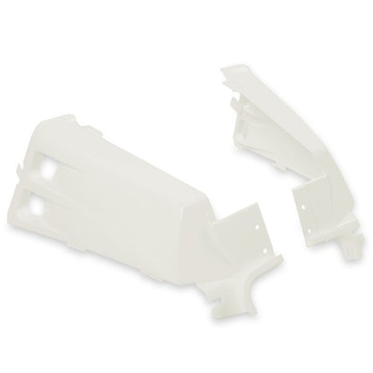 Solid Spare Left+Right Gas Tank Side Covers Plastic Wrap For Yamaha Banshee 350 87-06 WHITE