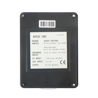 Solid Spare AVR AVC63-12B1 Automatic Regulator Generator Control Module Replacement New