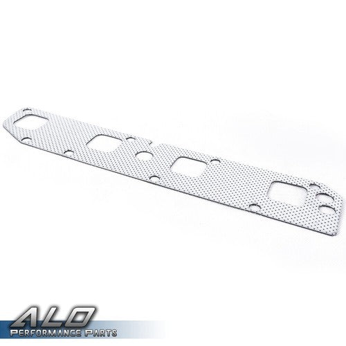 Solid Spare Exhaust Manifold Gasket L+R Bolt Stud Fit For 2003-2008 Ram 1500 2500 3500 5.7L