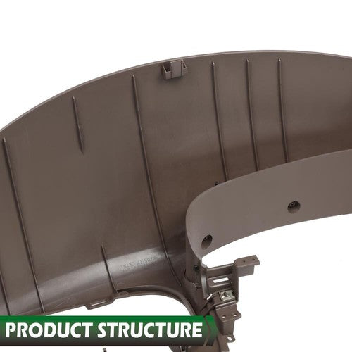 Solid Spare Fit For 97-03 Ford F150 Expedition Instrument Dash Pad Dashboard Bezel Brown NEW