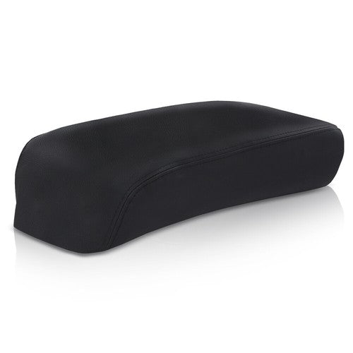 Solid Spare Fit For 2011-2018 Ford Explorer Leather Console Lid Armrest Cover Black Stitch