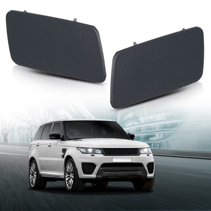 Solid Spare Fit For 14-17 Land Rover Range Rover Sport Headlight Washer Cover Left & Right