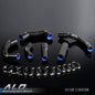 Solid Spare Fit For FORD MONDEO TDCI 2.0 2.2 MK3 Silicone Radiator Hose Black