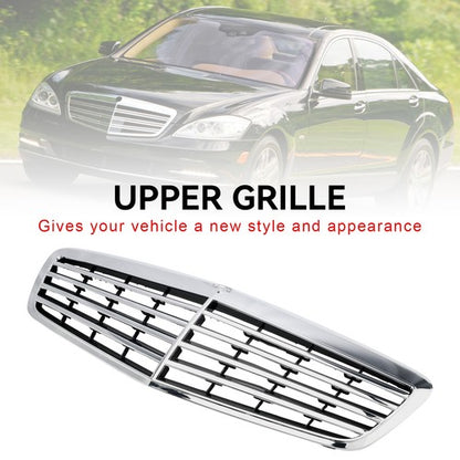 Front Chrome Grill Fit Mercedes Benz S-Class 2010-13 W221 S550 S600 S63 S65 AMG