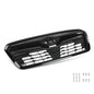 Solid Spare Fit For 2019-2021 Subaru Forester Front Bumper Upper Grille Honeycomb Grill