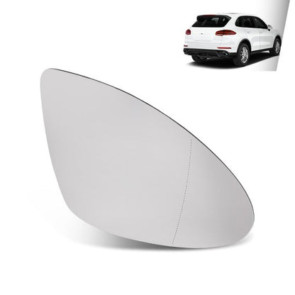 Solid Spare Passenger Side Heated Mirror Glass W/Backing Plate Fit For 11-17 Porsche Cayenne