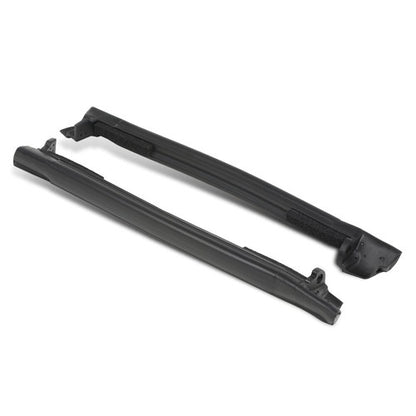 Solid Spare Front & Rear Top Mounted Side Weatherstrip Seal Fit For 97-04 Chevrolet Corvette