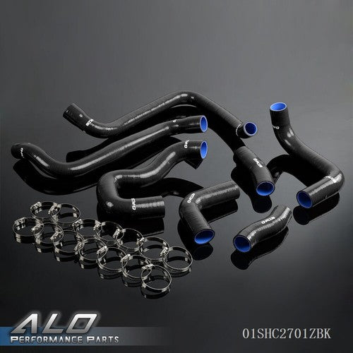 Solid Spare Fit For 89-99 Lotus Esprits SE S4 S4S 300/GT3 910 2.2L Silicone Radiator Hose