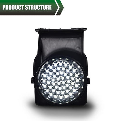 Solid Spare Fit For 2003-2006 GMC Sierra 1500/2500/3500 Smoked Lens Full LED Fog Lights