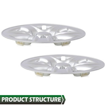 Solid Spare Fit For 06-12 Toyota RAV4 5-Spoke 17 Inch Wheel Skin Hub Caps Covers